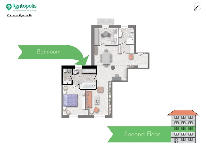 Apartmán s 1 ložnicí